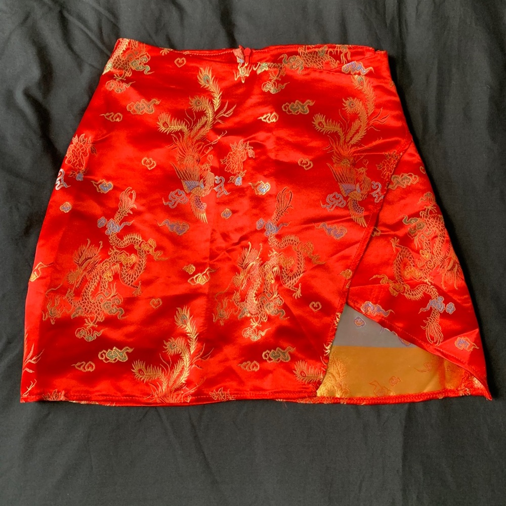 O-mighty Gong Li mini skirt Replica
